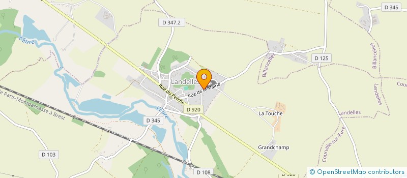 localisation de l'entreprise CAISSE DES ECOLES DE BILLANCELLES à BILLANCELLES