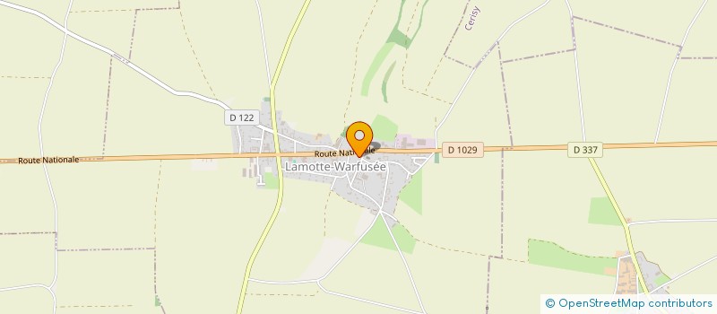 localisation de l'entreprise CAISSE DES ECOLES DE BONNAY  BONNAY