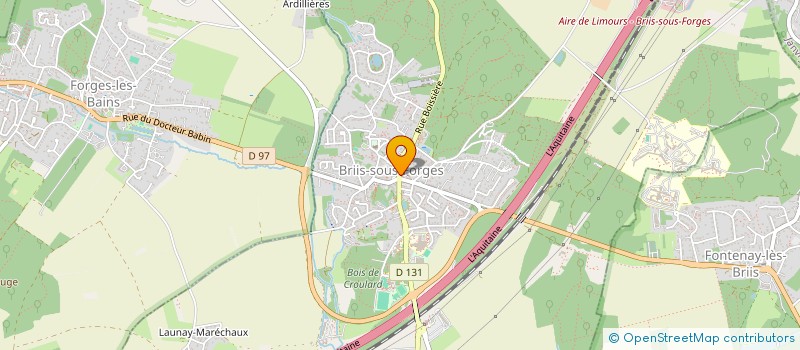 localisation de l'entreprise CAISSE DES ECOLES DE BRIIS SOUS FORGE à BRIIS-SOUS-FORGES