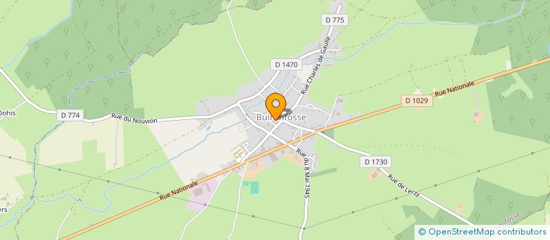 localisation de l'entreprise CAISSE DES ECOLES DE BUIRONFOSSE à BUIRONFOSSE