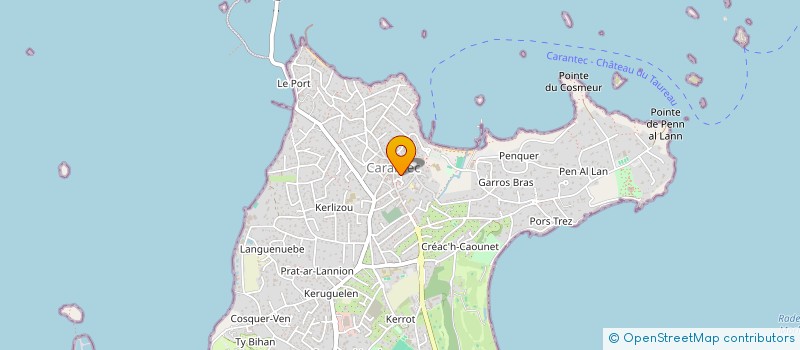 localisation de l'entreprise CAISSE DES ECOLES DE CARANTEC à CARANTEC