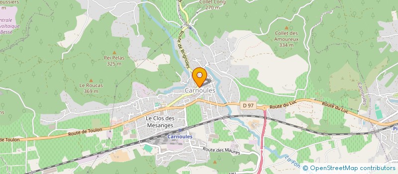 localisation de l'entreprise CAISSE DES ECOLES DE CARNOULES à CARNOULES