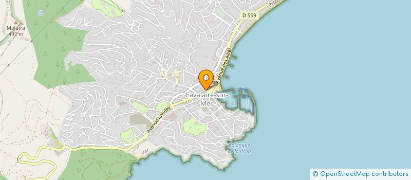 localisation de l'entreprise CAISSE DES ECOLES DE CAVALAIRE SUR MER à CAVALAIRE-SUR-MER
