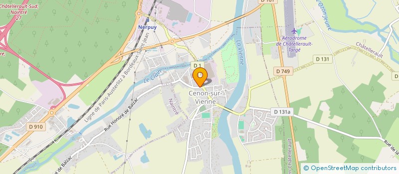 localisation de l'entreprise CAISSE DES ECOLES DE CENON SUR VIENNE à CENON-SUR-VIENNE
