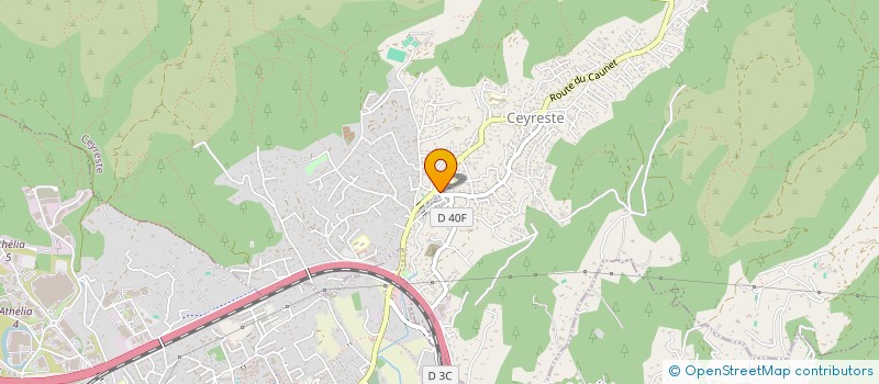 localisation de l'entreprise CAISSE DES ECOLES DE CEYRESTE à CEYRESTE