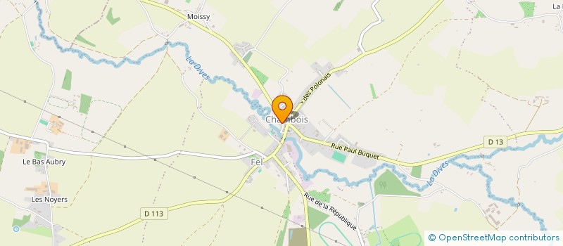 localisation de l'entreprise CAISSE DES ECOLES DE CHAMBOIS à GOUFFERN EN AUGE