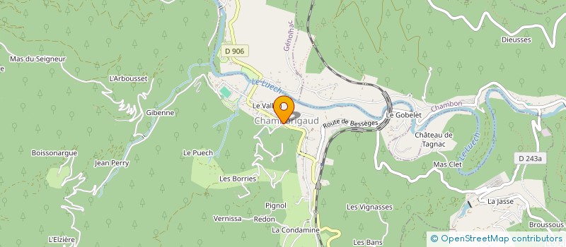 localisation de l'entreprise CAISSE DES ECOLES DE CHAMBORIGAUD à CHAMBORIGAUD