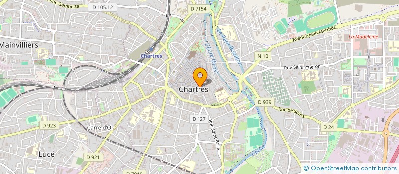 localisation de l'entreprise CAISSE DES ECOLES DE CHARTRES à CHARTRES