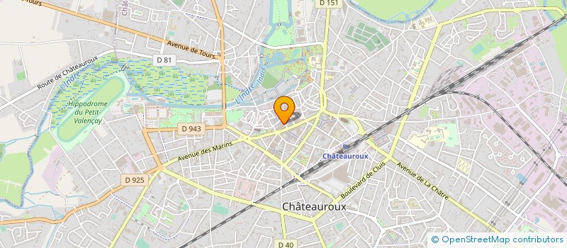 localisation de l'entreprise CAISSE DES ECOLES DE CHATEAUROUX à CHATEAUROUX