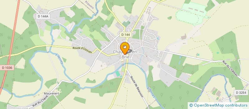 localisation de l'entreprise CAISSE DES ECOLES DE CHAUMES EN BRIE à CHAUMES-EN-BRIE