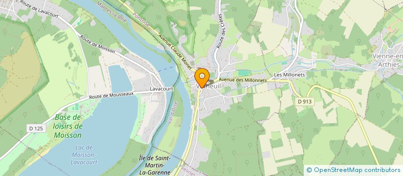 localisation de l'entreprise CAISSE DES ECOLES DE CHERENCE  CHERENCE