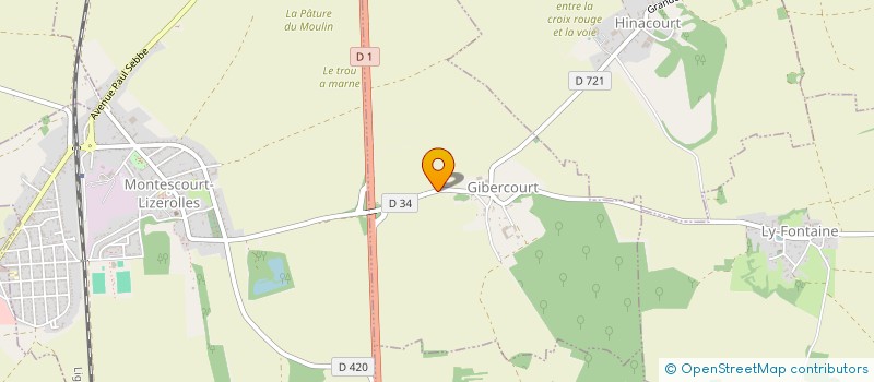 localisation de l'entreprise CAISSE DES ECOLES DE CLASTRES à CLASTRES