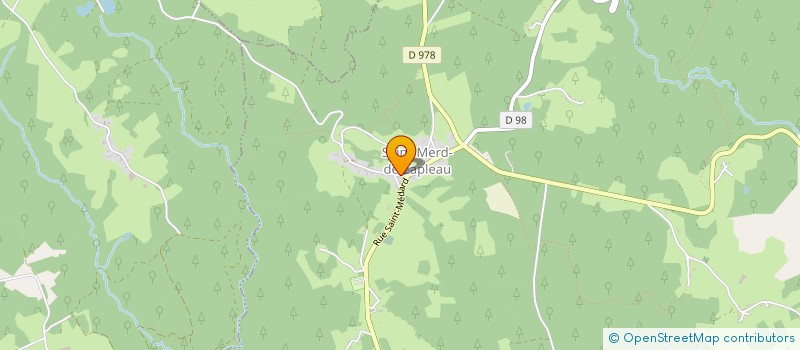 localisation de l'entreprise CAISSE DES ECOLES DE CLERGOUX à CLERGOUX