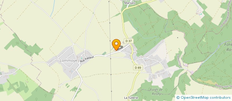 localisation de l'entreprise CAISSE DES ECOLES DE CRAVENT  CRAVENT