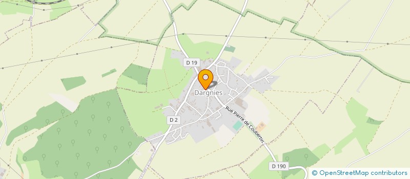 localisation de l'entreprise CAISSE DES ECOLES DE DARGNIES à DARGNIES