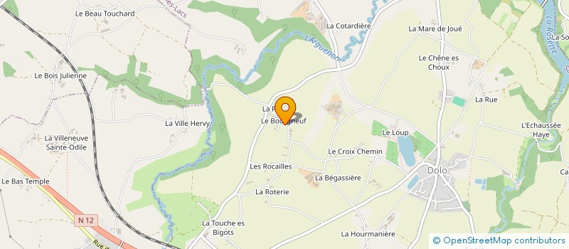 localisation de l'entreprise CAISSE DES ECOLES DE DOLO à JUGON-LES-LACS