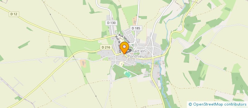 localisation de l'entreprise CAISSE DES ECOLES DE DOMART EN PONTHIEU à DOMART-EN-PONTHIEU