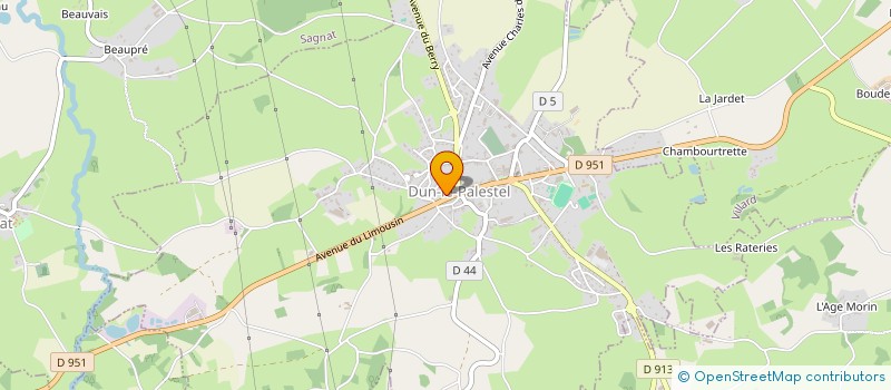 localisation de l'entreprise CAISSE DES ECOLES DE DUN LE PALESTEL à DUN-LE-PALESTEL