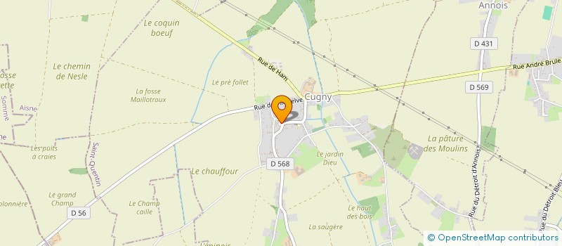 localisation de l'entreprise CAISSE DES ECOLES DE DURY à DURY