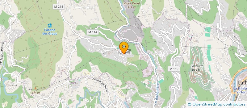 localisation de l'entreprise CAISSE DES ECOLES DE FALICON à FALICON