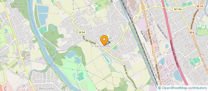 localisation de l'entreprise CAISSE DES ECOLES DE FENOUILLET à FENOUILLET