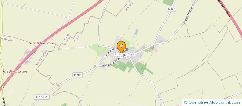 localisation de l'entreprise CAISSE DES ECOLES DE FLESQUIERES  FLESQUIERES