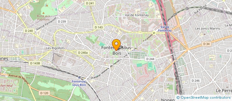 localisation de l'entreprise CAISSE DES ECOLES DE FONTENAY SOUS BOIS à FONTENAY-SOUS-BOIS