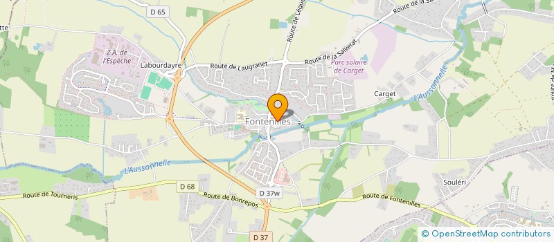 localisation de l'entreprise CAISSE DES ECOLES DE FONTENILLES à FONTENILLES