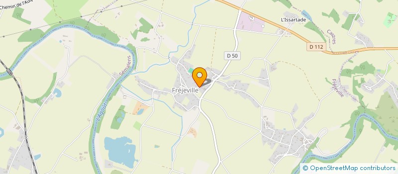 localisation de l'entreprise CAISSE DES ECOLES DE FREJEVILLE  FREJEVILLE