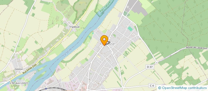 localisation de l'entreprise CAISSE DES ECOLES DE FRENEUSE  FRENEUSE