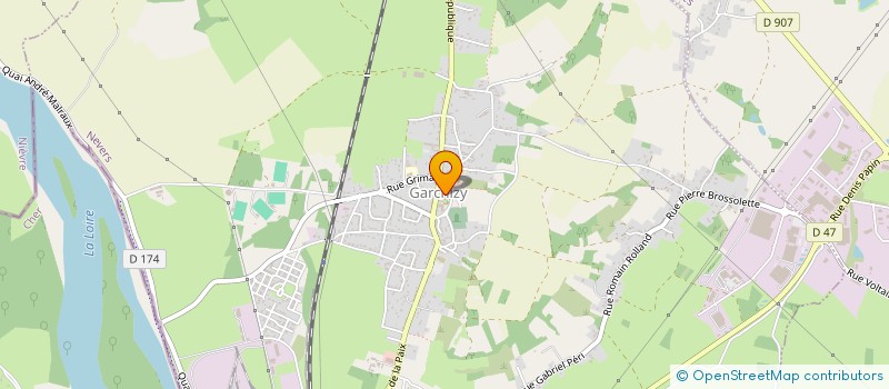 localisation de l'entreprise CAISSE DES ECOLES DE GARCHIZY  GARCHIZY