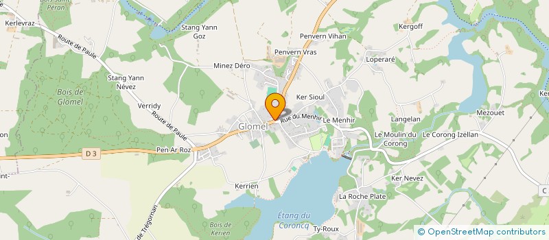 localisation de l'entreprise CAISSE DES ECOLES DE GLOMEL à GLOMEL