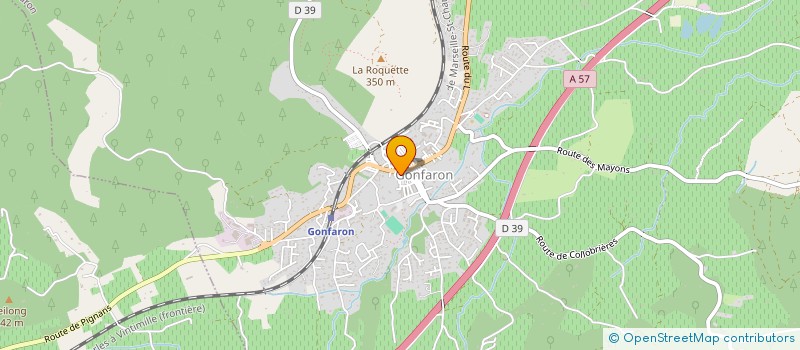 localisation de l'entreprise CAISSE DES ECOLES DE GONFARON à GONFARON