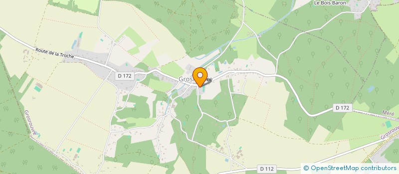 localisation de l'entreprise CAISSE DES ECOLES DE GROSROUVRE  GROSROUVRE