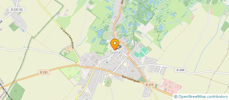localisation de l'entreprise CAISSE DES ECOLES DE GUINES à GUINES