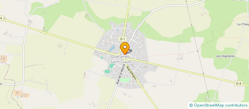 localisation de l'entreprise CAISSE DES ECOLES DE HOUSSAY  HOUSSAY