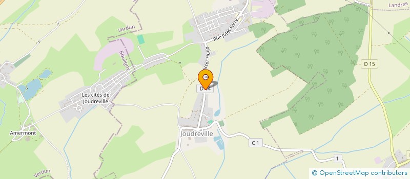 localisation de l'entreprise CAISSE DES ECOLES DE JOUDREVILLE  JOUDREVILLE