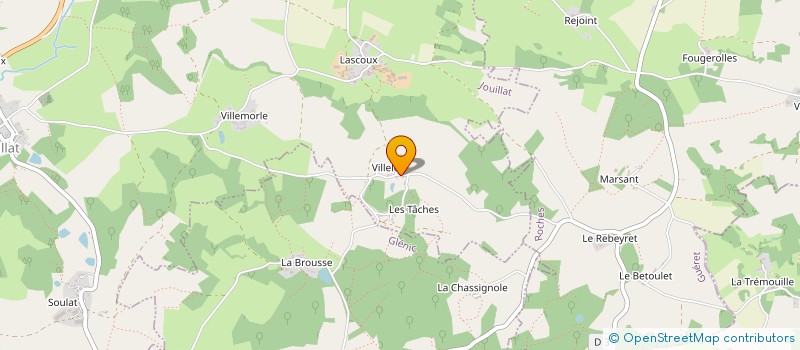 localisation de l'entreprise CAISSE DES ECOLES DE JOUILLAT à JOUILLAT