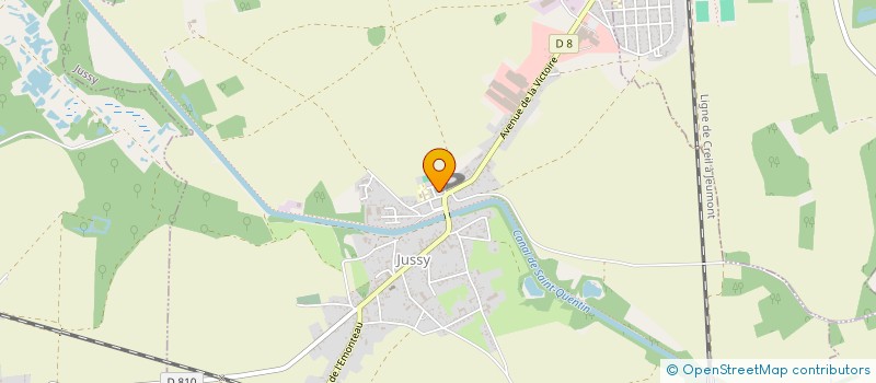 localisation de l'entreprise CAISSE DES ECOLES DE JUSSY à JUSSY