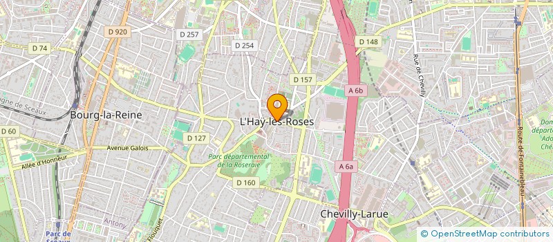 localisation de l'entreprise CAISSE DES ECOLES DE L HAY LES ROSES à L'HAY-LES-ROSES
