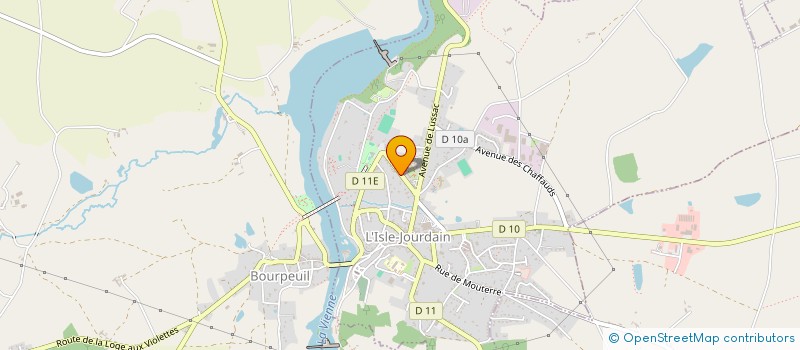 localisation de l'entreprise CAISSE DES ECOLES DE L'ISLE JOURDAIN à L'ISLE-JOURDAIN