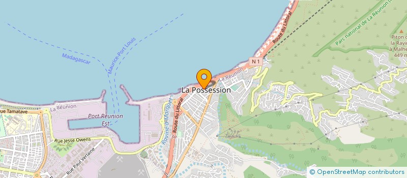 localisation de l'entreprise CAISSE DES ECOLES DE LA POSSESSION à LA POSSESSION