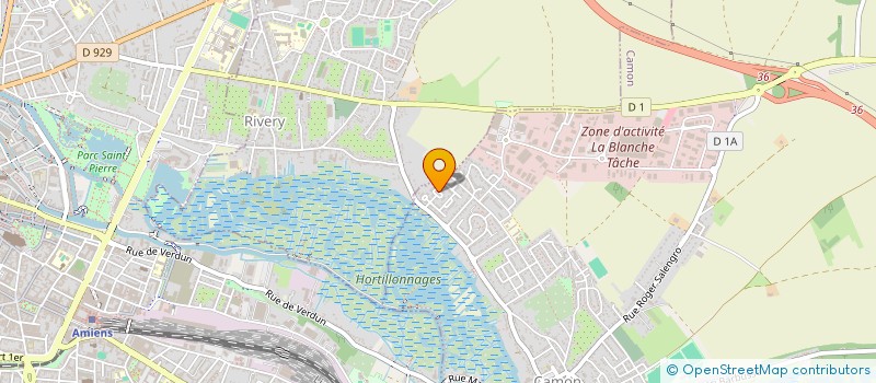 localisation de l'entreprise CAISSE DES ECOLES DE LAMOTTE BREBIERE  LAMOTTE-BREBIERE