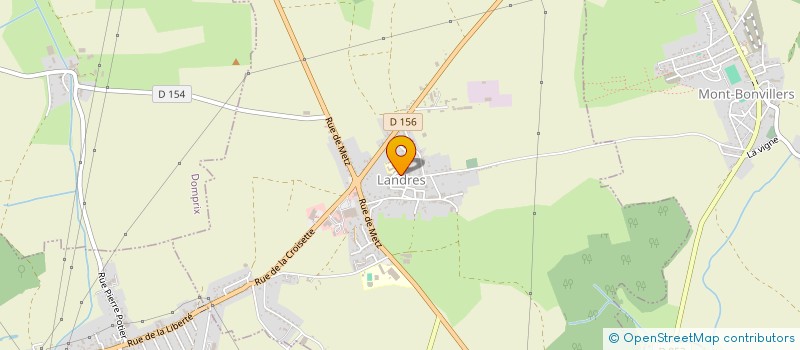 localisation de l'entreprise CAISSE DES ECOLES DE LANDRES  LANDRES