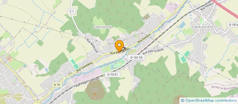 localisation de l'entreprise CAISSE DES ECOLES DE LAPUGNOY à LAPUGNOY