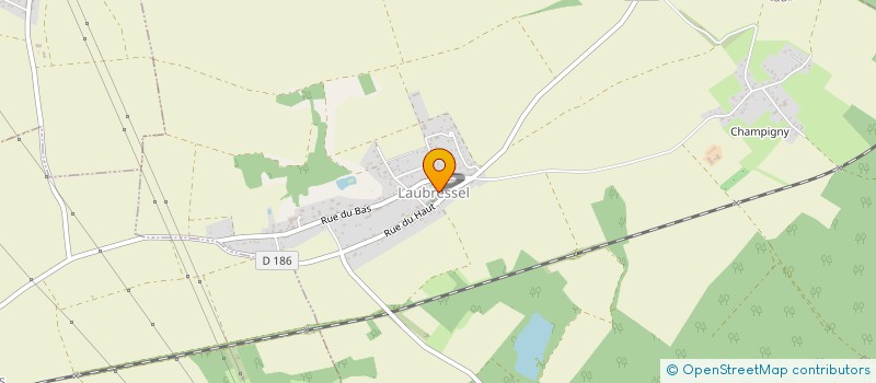 localisation de l'entreprise CAISSE DES ECOLES DE LAUBRESSEL  LAUBRESSEL