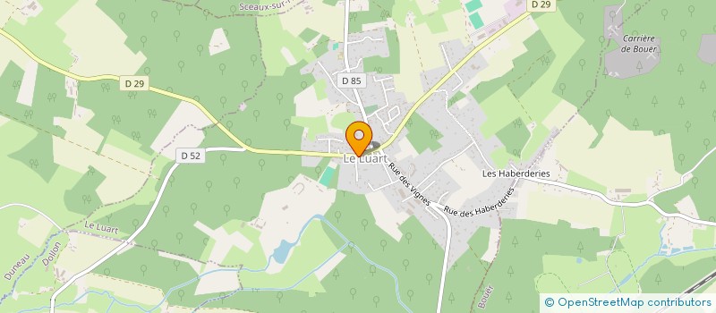 localisation de l'entreprise CAISSE DES ECOLES DE LAVARE à LAVARE