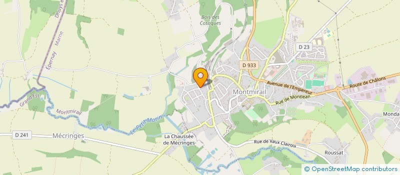 localisation de l'entreprise CAISSE DES ECOLES DE LE BREUIL à LE BREUIL