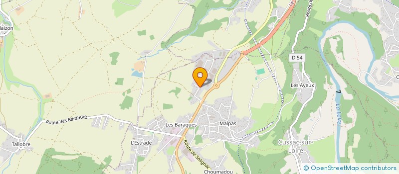 localisation de l'entreprise CAISSE DES ECOLES DE LE BRIGNON à SOLIGNAC-SUR-LOIRE