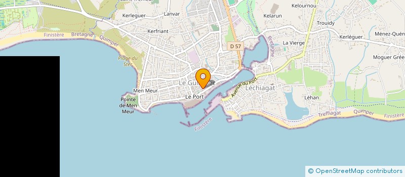 localisation de l'entreprise CAISSE DES ECOLES DE LE GUILVINEC à GUILVINEC